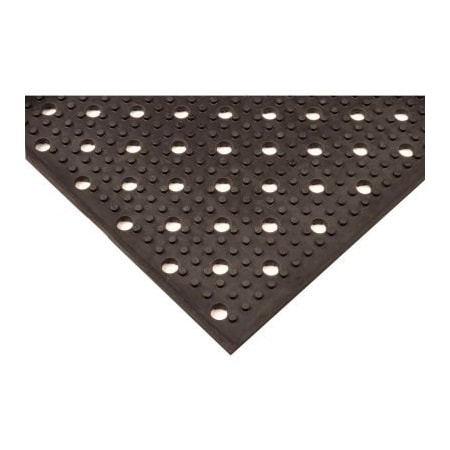 Superior Mfg Group, Notrax NoTrax T23 Multi-Mat II Drainage Mat 3/8in Thick 3' x 4' Black T23S0034BL